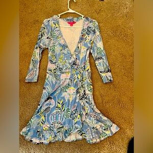 Lilly Pulitzer Romper/Wrap Dress size M